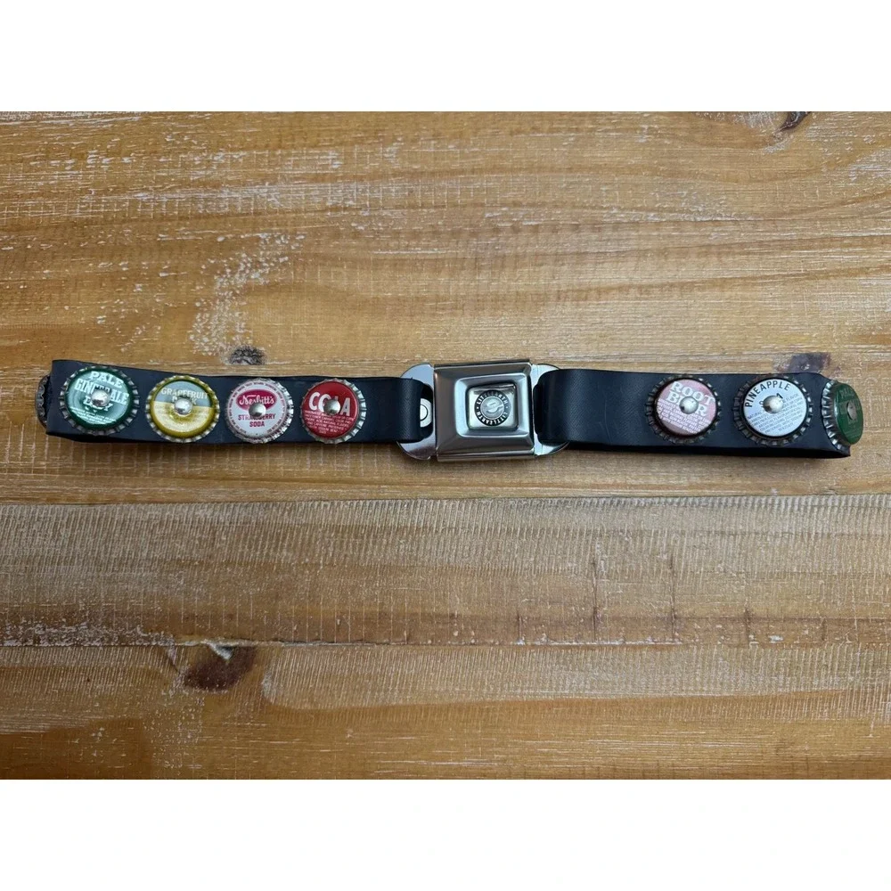 Little Earth Black Belt with Colorful Accents - Picture 4 of 4